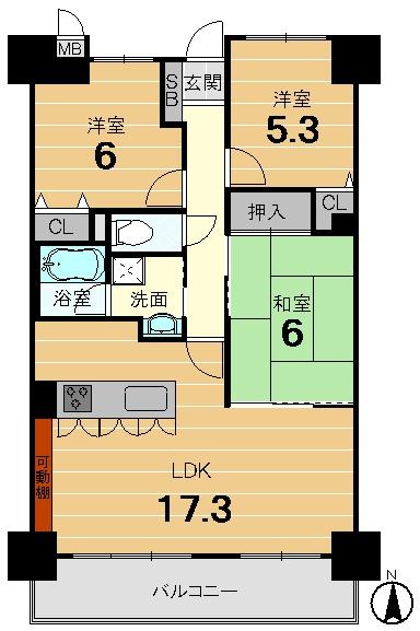 ライオンズマンション向日町