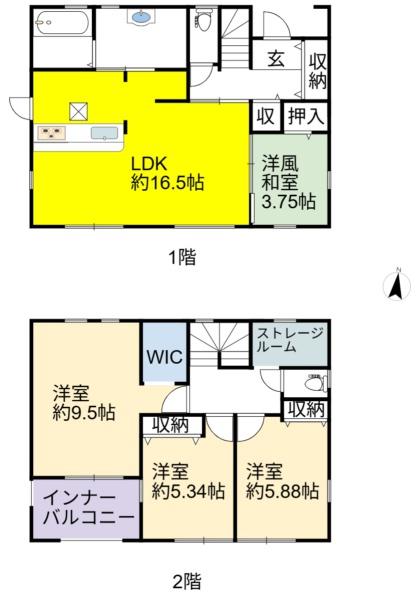 長浜市口分田町の新築一戸建