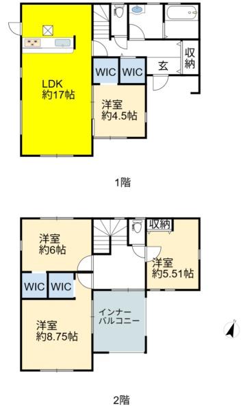 長浜市口分田町新築建売5-4