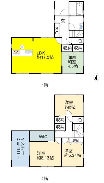 長浜市川崎町新築建売3号棟