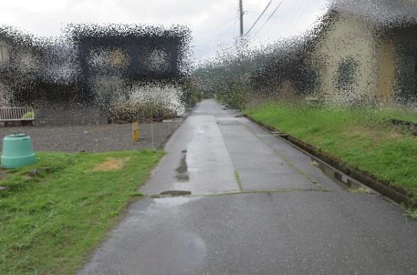 長浜市余呉町中之郷の土地(前面道路含む現地写真)
