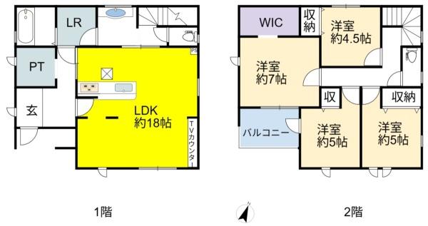長浜市八幡中山町新築建売6-1