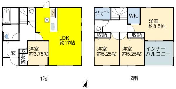 長浜市八幡中山町新築建売6-3