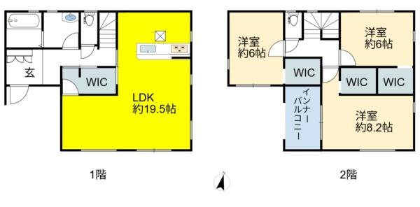 長浜市平方町新築建売４－１号棟