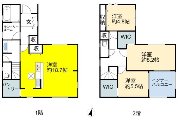 長浜市下坂浜町新築建売4-1号棟