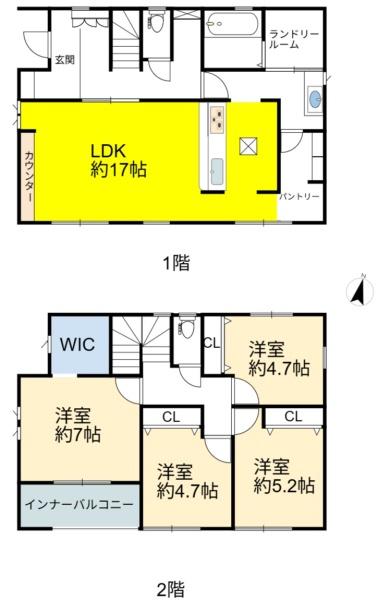 長浜市三ツ矢元町の新築一戸建