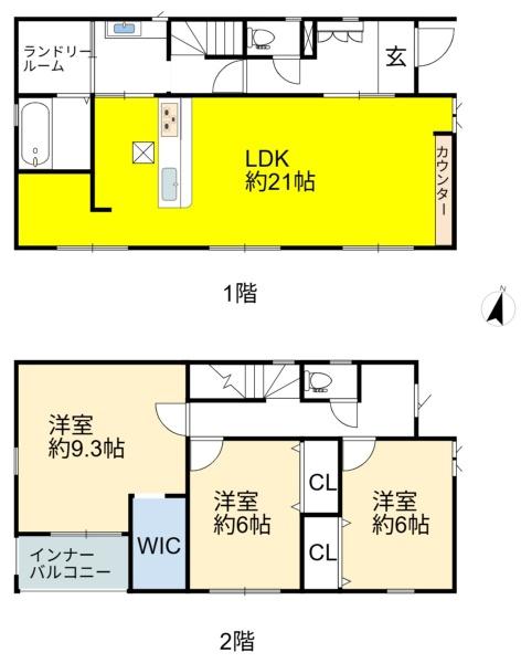 長浜市三ツ矢元町の新築一戸建