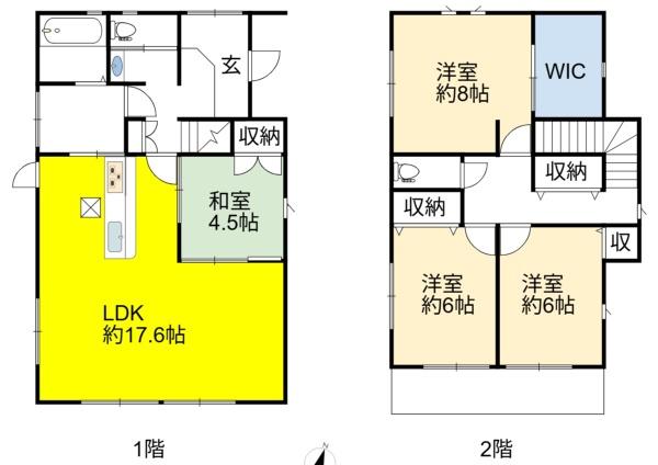 長浜市三和町新築建売2号棟
