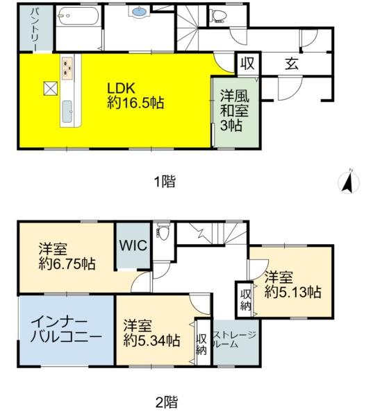 長浜市南小足町の新築一戸建