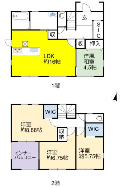 長浜市口分田町新築建売4-1