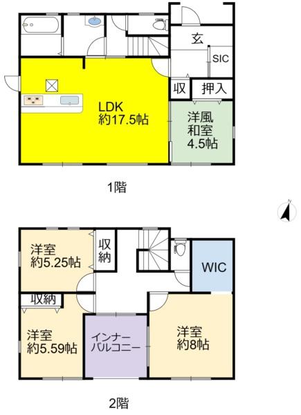 長浜市口分田町新築建売4-2