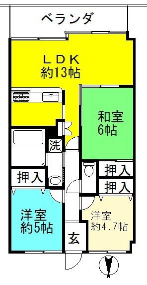 エス・バイ・エルマンション長浜11階