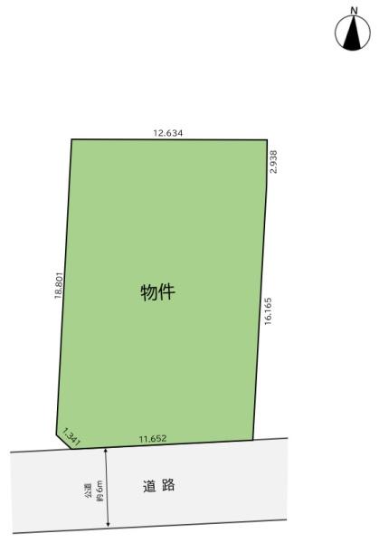 八街市八街にの土地