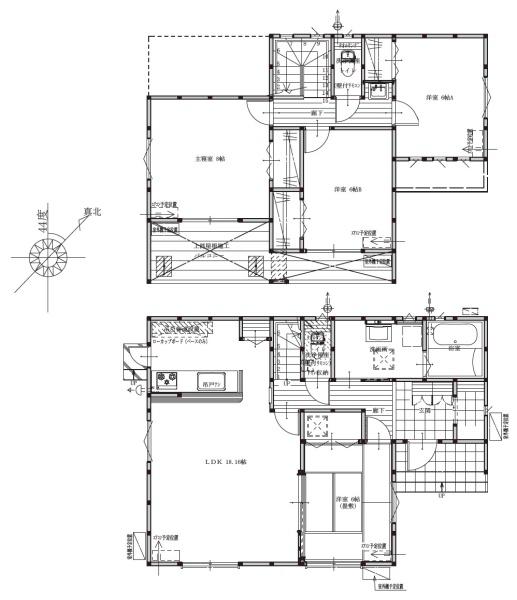 富里市　根木名　23-P１　全１棟　１号棟