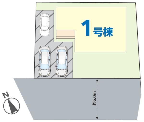 成田市　土屋　２　全１棟　１号棟