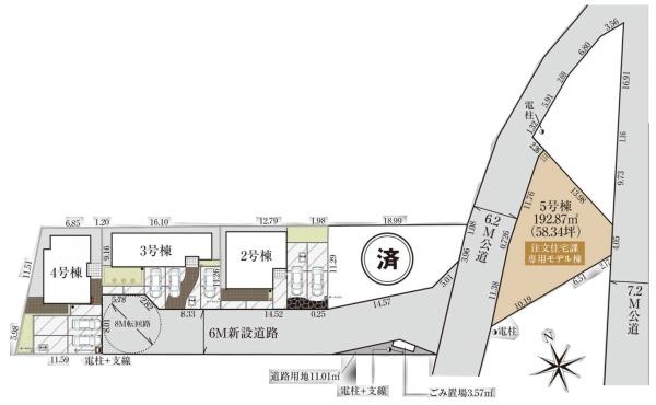 グラファーレ　四街道市内黒田２期全５棟２号棟