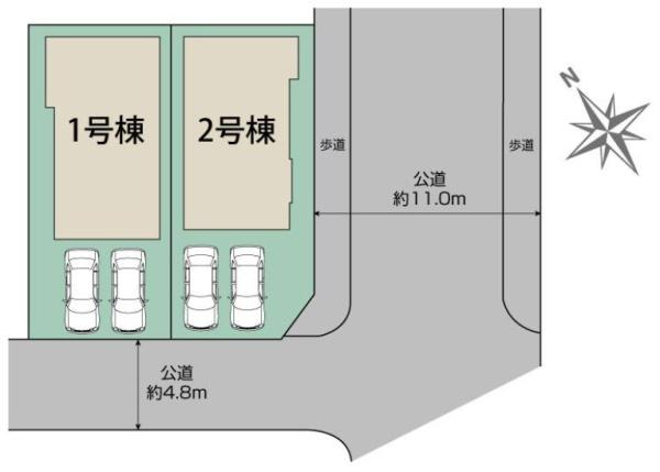 四街道市　旭ケ丘４丁目・３期・全２棟・１号棟