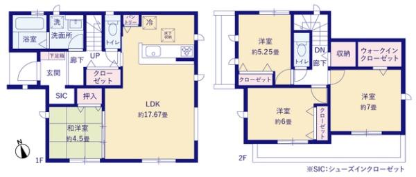 グラファーレ　佐倉市大蛇町１１期・全９棟・５号棟