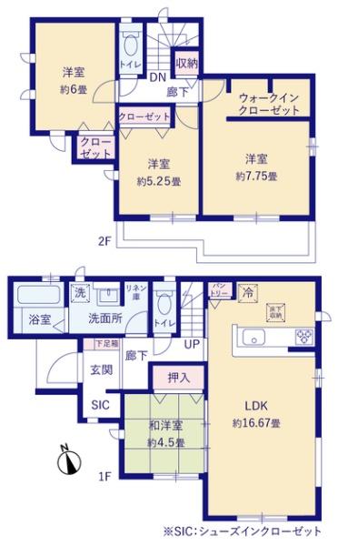 グラファーレ　佐倉市大蛇町１１期・全９棟・６号棟