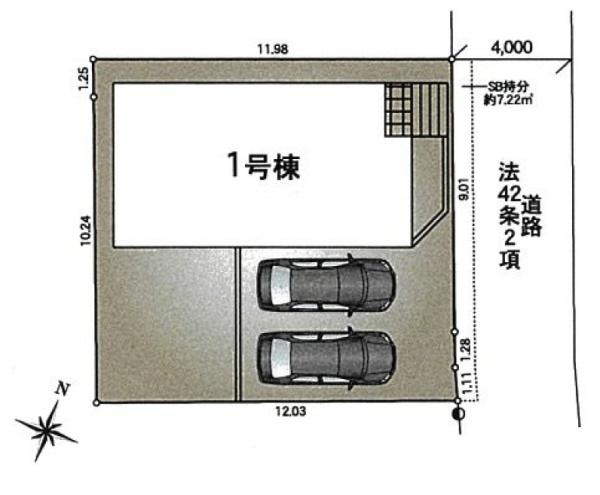 クレイドルガーデン　佐倉市本町　第３全１棟１号棟