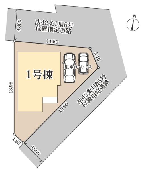 リーブルガーデンＳ　成田市　南平台　全１棟１号棟