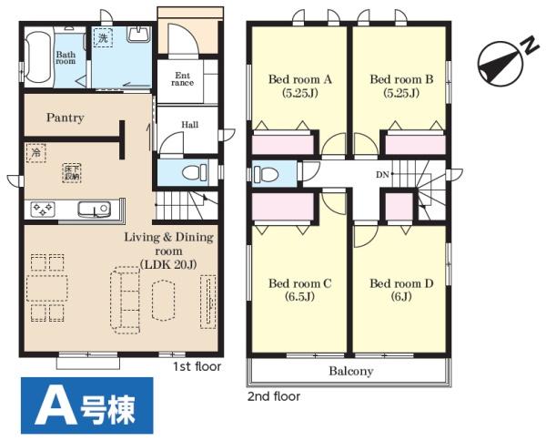 成田市　美郷台　全５棟　Ａ号棟