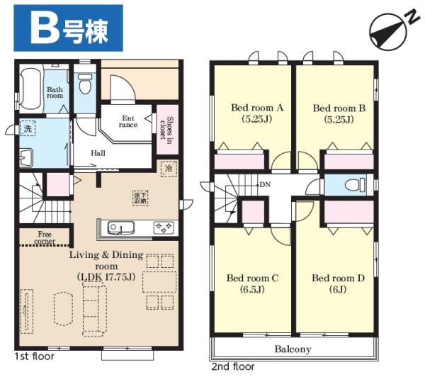 成田市　美郷台　全５棟　Ｂ号棟