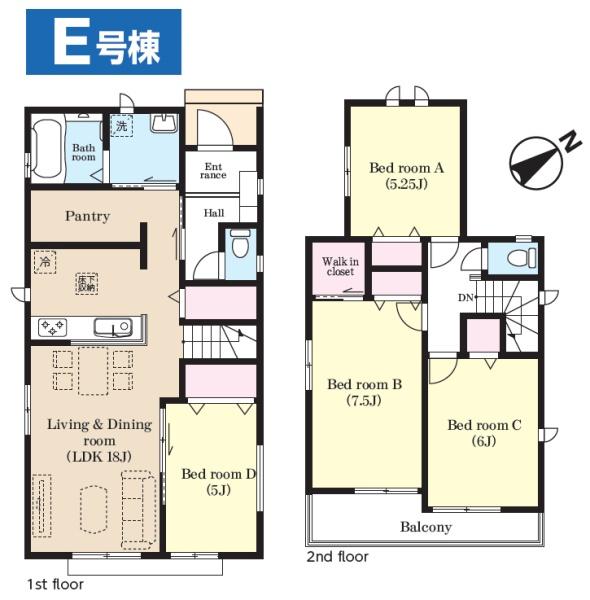 成田市　美郷台　全５棟　Ｅ号棟