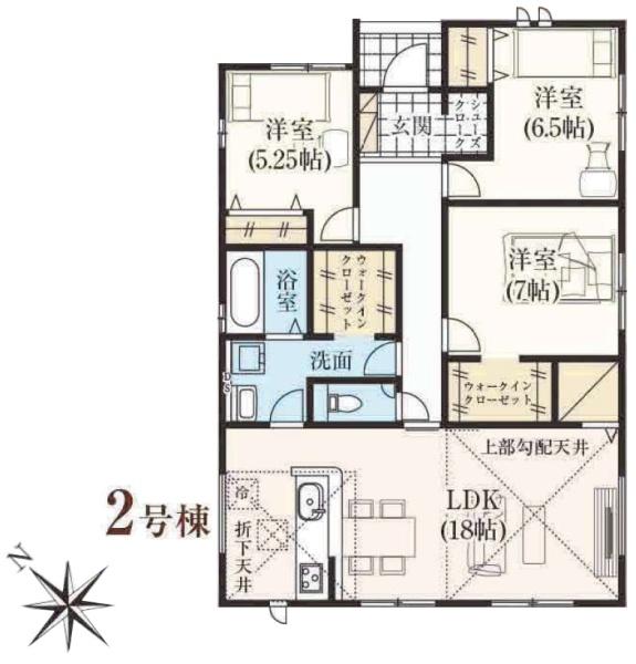 グラファーレ 佐倉市 城内町4期 全2棟 2号棟