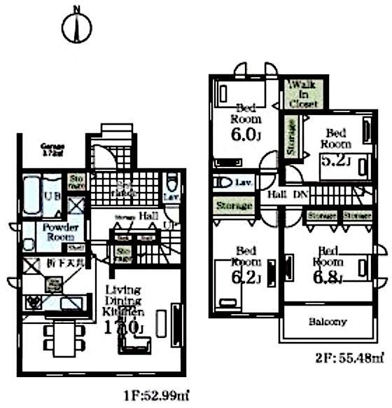 千葉市緑区あすみが丘東2丁目 全2棟 2号棟