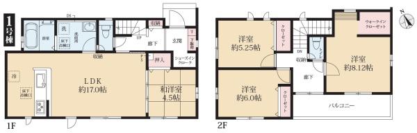グラファーレ千葉市緑区あすみが丘５丁目３期全１棟１号棟