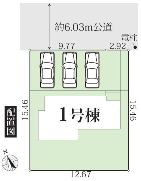 グラファーレ千葉市緑区あすみが丘５丁目３期全１棟１号棟