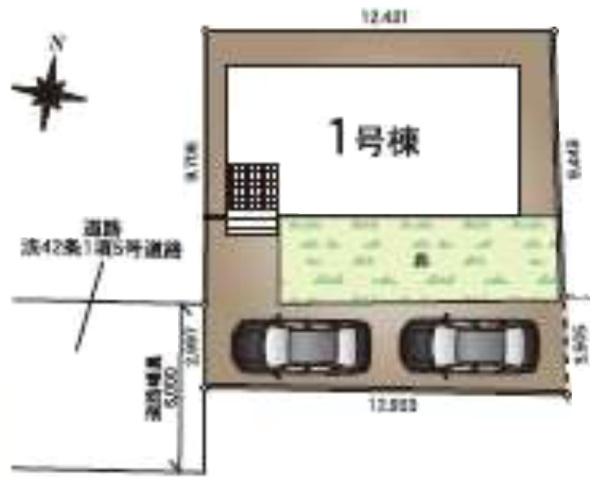 クレイドルガーデン　八街市富山　第１全１棟１号棟