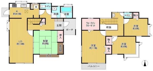 佐倉市白銀２丁目の中古一戸建て