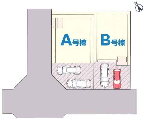 成田市　飯田町　全２棟　B号棟