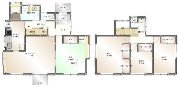 八街市希望ヶ丘の中古一戸建て