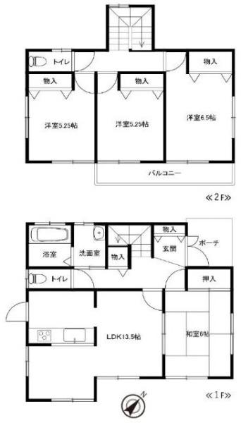 東金市台方の中古一戸建て