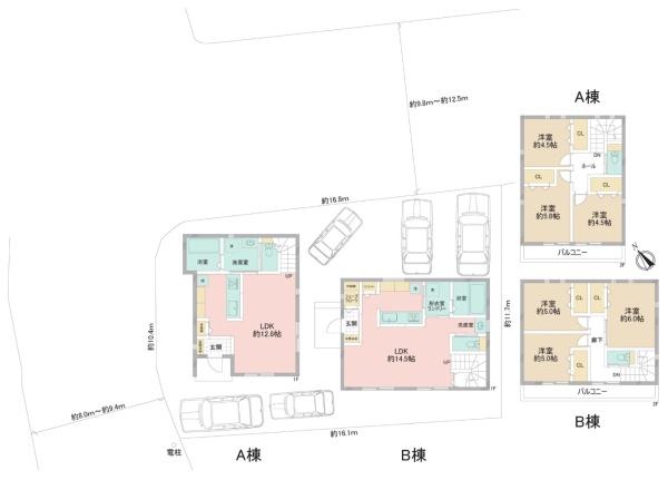 東金市　田間　新築戸建２棟