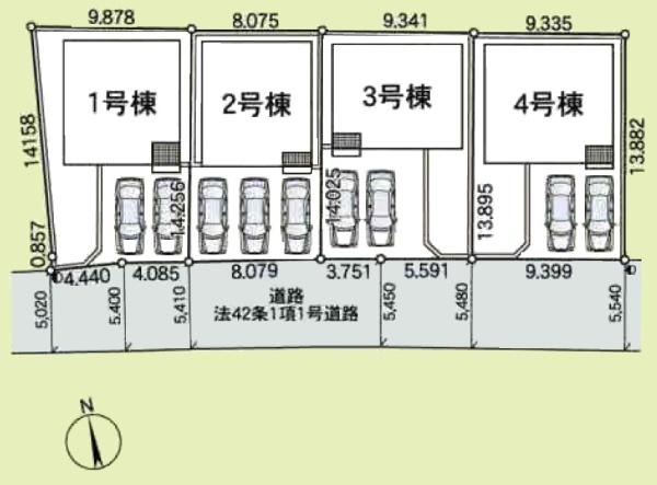 クレイドルガーデン　成田市本城　第21・全4棟・３号棟