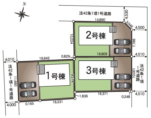 クレイドルガーデン　八街市八街に第20・全３棟・２号棟