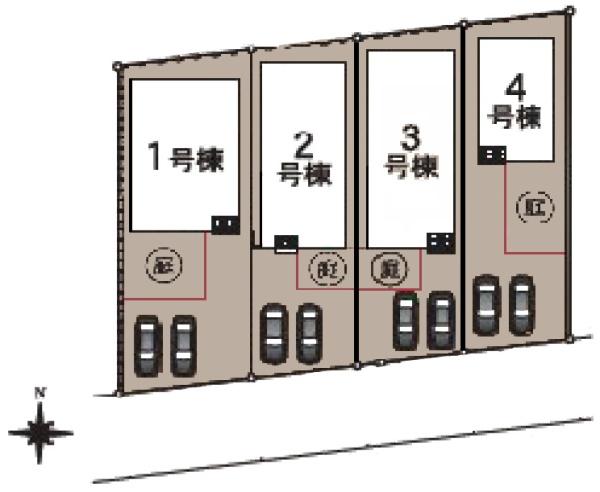 クレイドルガーデン八街市八街ほ　第１６全４棟４号棟