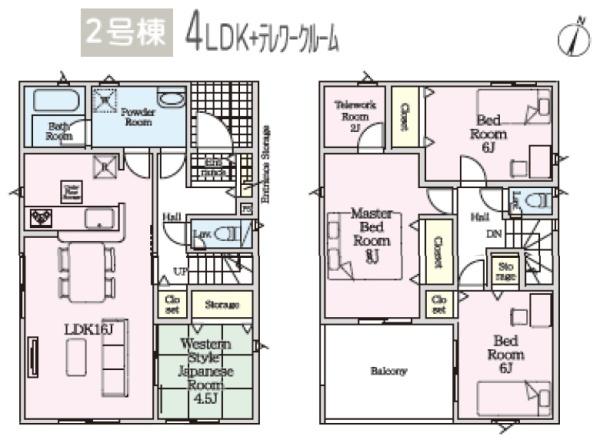 クレイドルガーデン成田市吾妻　第１４・全２棟・２号棟