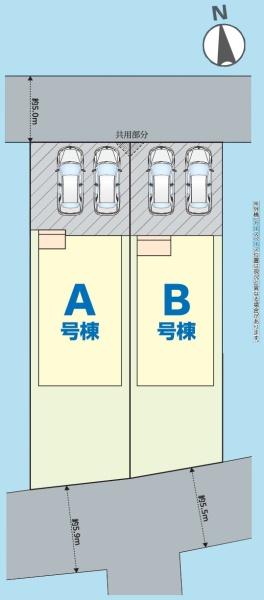 酒々井町　東酒々井２丁目　全２棟　B号棟