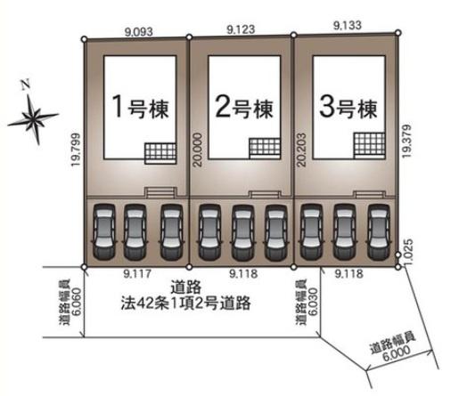 八街市榎戸　第１　全３棟　１号棟