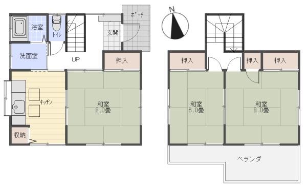 八街市朝日の中古一戸建て