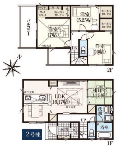 グラファーレ 成田市 並木町 3期 全2棟 2号棟