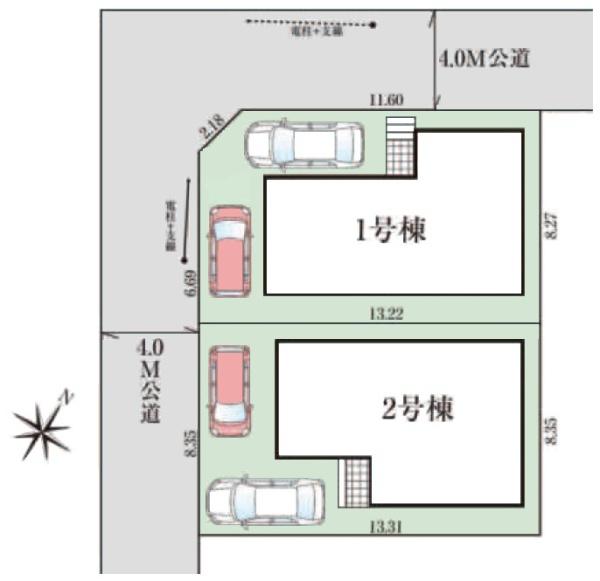 グラファーレ　成田市　並木町　３期　全２棟　２号棟