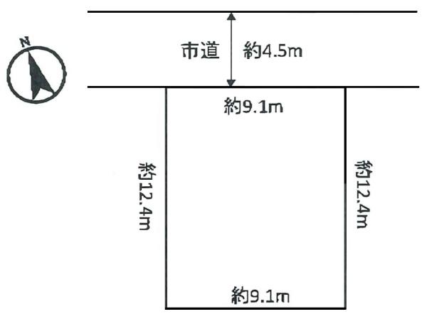 古屋付き土地 佐倉市 千成3丁目