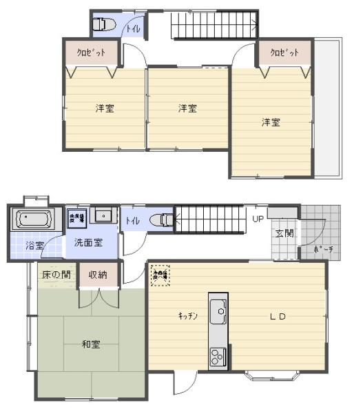 八街市東吉田の中古一戸建て