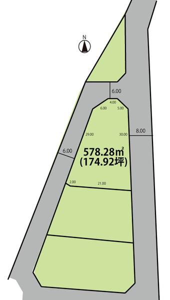 上山市みはらしの丘の売土地